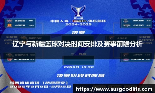 辽宁与新疆篮球对决时间安排及赛事前瞻分析